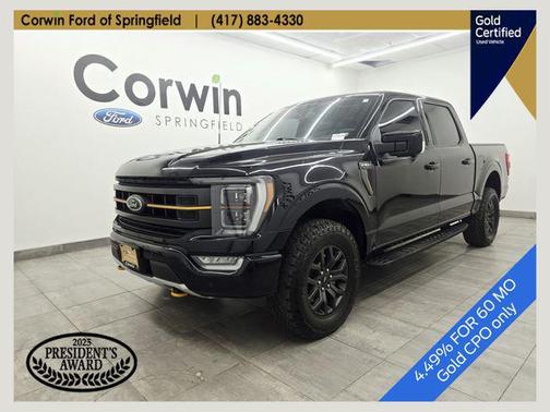 Agate Black Metallic 2023 Ford F-150 Tremor