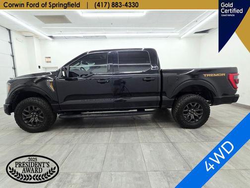 Agate Black Metallic 2023 Ford F-150 Tremor