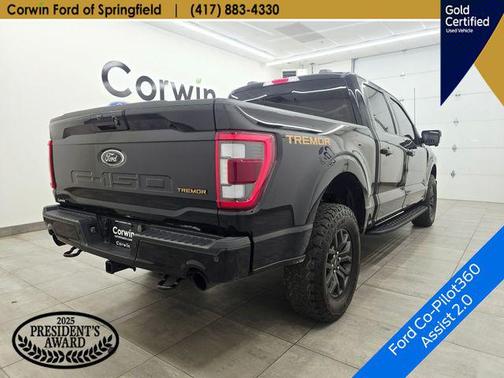 Agate Black Metallic 2023 Ford F-150 Tremor