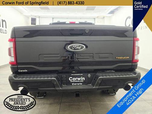 Agate Black Metallic 2023 Ford F-150 Tremor