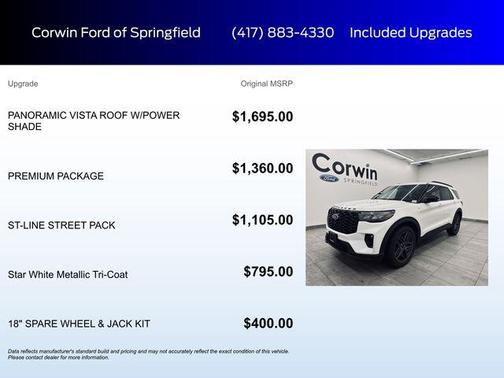 2025 Ford Explorer ST-Line