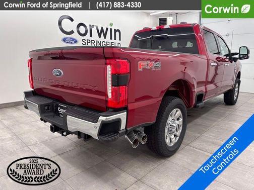 Ruby Red 2026 Ford F-350 Lariat