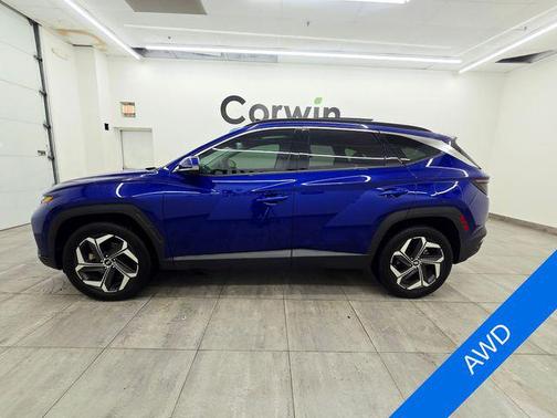 Intense Blue 2024 Hyundai TUCSON Limited