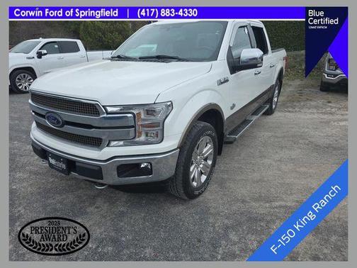 Star White Metallic Tri-Coat 2020 Ford F-150 King Ranch