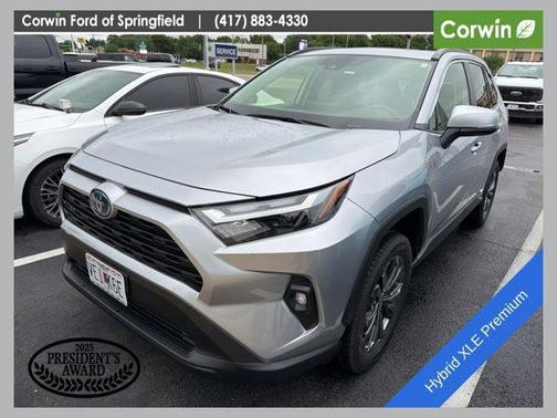 Silver Sky Metallic 2023 Toyota RAV4 Hybrid XLE Premium