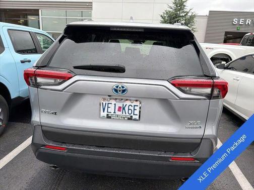 Silver Sky Metallic 2023 Toyota RAV4 Hybrid XLE Premium