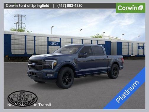 Antimatter Blue Metallic 2026 Ford F-150 Platinum
