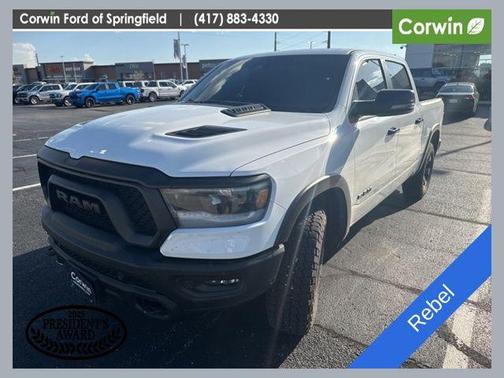 Bright White Clearcoat 2023 RAM 1500 Rebel