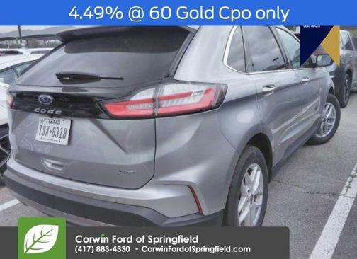 Iconic Silver Metallic 2024 Ford Edge SEL