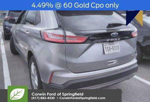Iconic Silver Metallic 2024 Ford Edge SEL