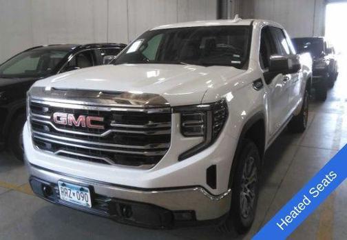 Summit White 2025 GMC Sierra 1500 SLT