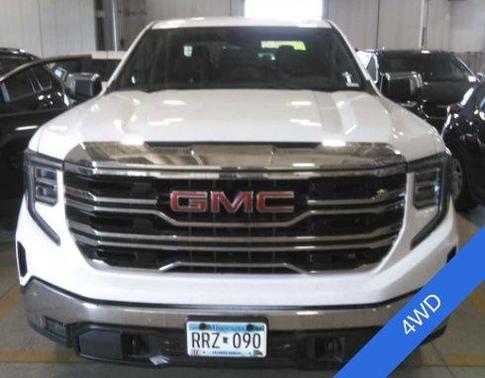Summit White 2025 GMC Sierra 1500 SLT