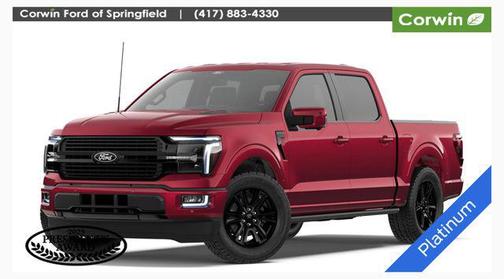 Ruby Red Metallic Tinted Clearcoat 2026 Ford F-150 Platinum