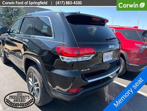 Diamond Black Crystal Pearlcoat 2021 Jeep Grand Cherokee Limited
