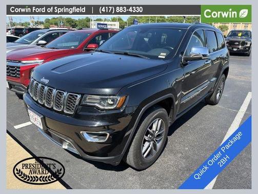 Diamond Black Crystal Pearlcoat 2021 Jeep Grand Cherokee Limited