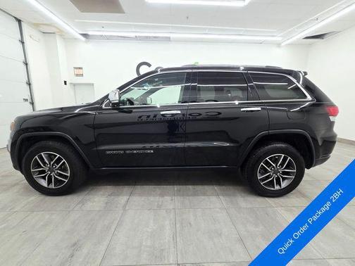 Diamond Black Crystal Pearlcoat 2021 Jeep Grand Cherokee Limited