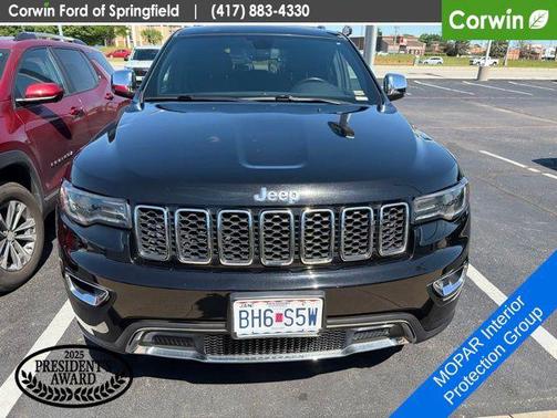 Diamond Black Crystal Pearlcoat 2021 Jeep Grand Cherokee Limited