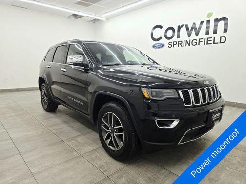 Diamond Black Crystal Pearlcoat 2021 Jeep Grand Cherokee Limited