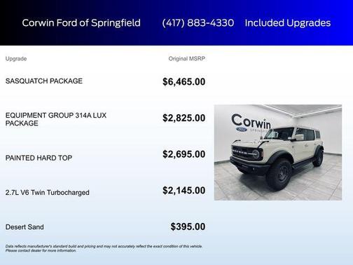 2025 Ford Bronco Outer Banks