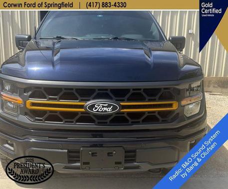 Antimatter Blue Metallic 2024 Ford F-150 Tremor