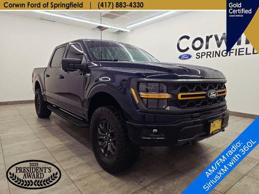 Antimatter Blue Metallic 2024 Ford F-150 Tremor