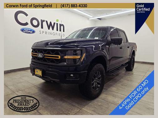 Antimatter Blue Metallic 2024 Ford F-150 Tremor
