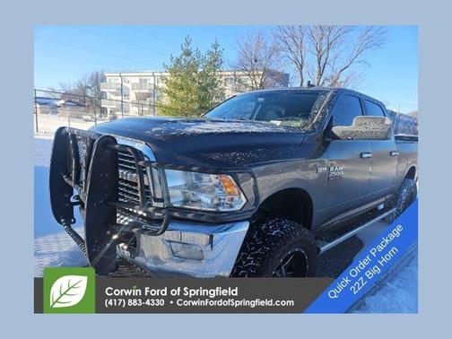 2017 RAM 2500 Big Horn Crew Cab 4x4 6'4' Box
