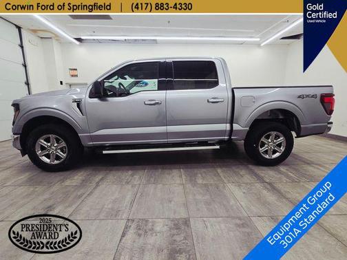 Silver Metallic 2025 Ford F-150 XLT