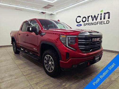 Volcanic Red 2024 GMC Sierra 1500 AT4