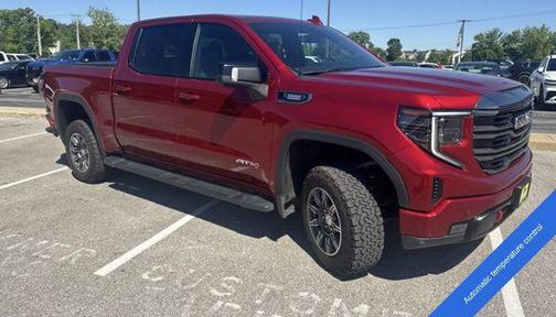 Volcanic Red 2024 GMC Sierra 1500 AT4