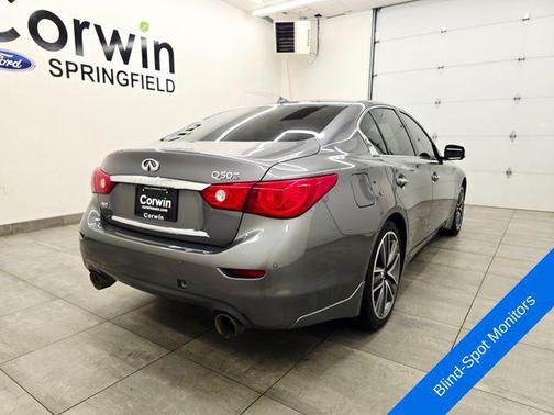 Graphite Shadow 2015 INFINITI Q50 Sport