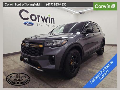 Carbonized Gra 2026 Ford Explorer Tremor