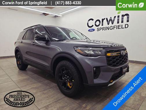 Carbonized Gra 2026 Ford Explorer Tremor