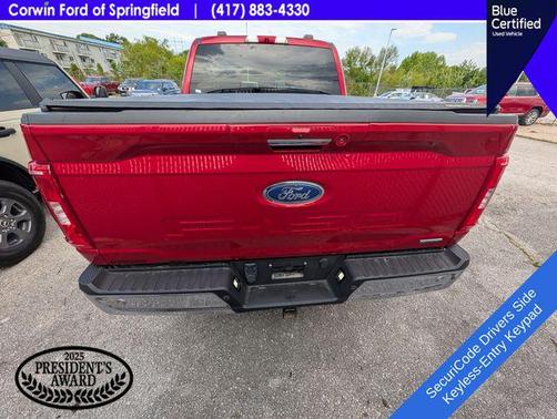 Rapid Red Metallic Tinted Clearcoat 2021 Ford F-150 XLT