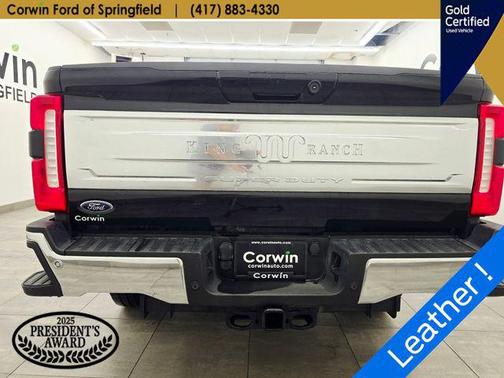 Agate Black Metallic 2025 Ford F-250 King Ranch