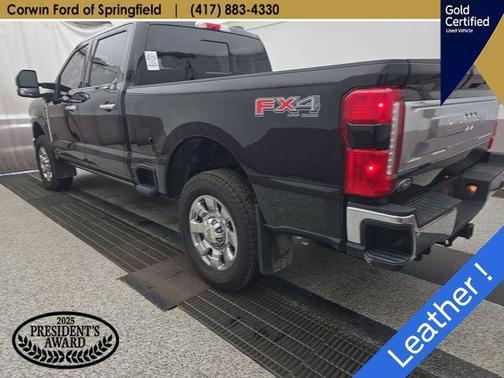 Agate Black Metallic 2025 Ford F-250 King Ranch
