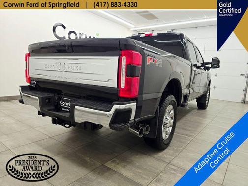 Agate Black Metallic 2025 Ford F-250 King Ranch