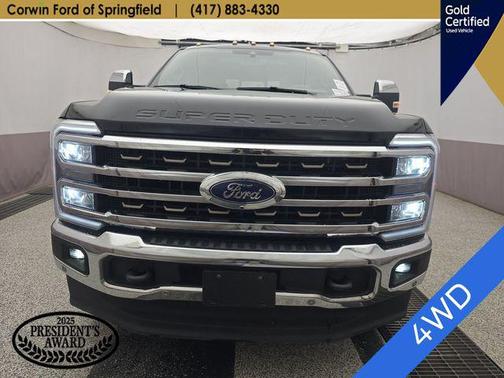 Agate Black Metallic 2025 Ford F-250 King Ranch