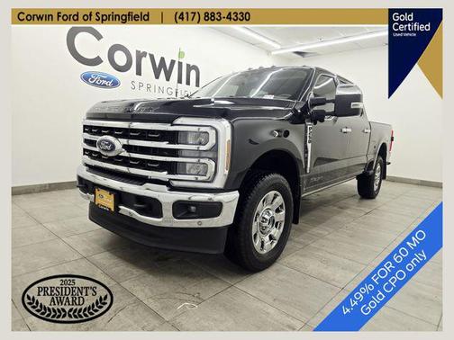Agate Black Metallic 2025 Ford F-250 King Ranch