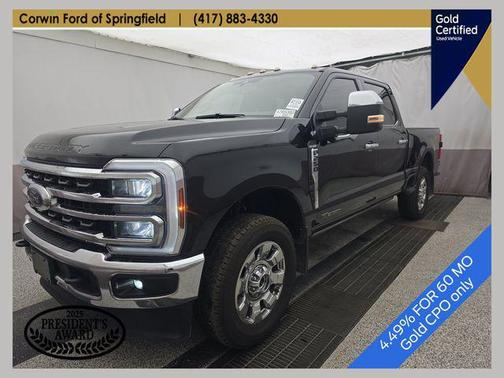 Agate Black Metallic 2025 Ford F-250 King Ranch