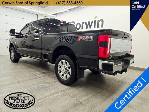 Agate Black Metallic 2025 Ford F-250 King Ranch