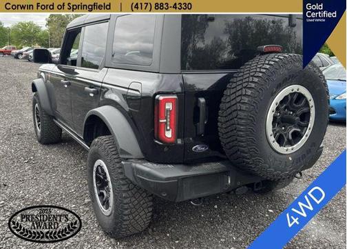 Shadow Black 2023 Ford Bronco Badlands