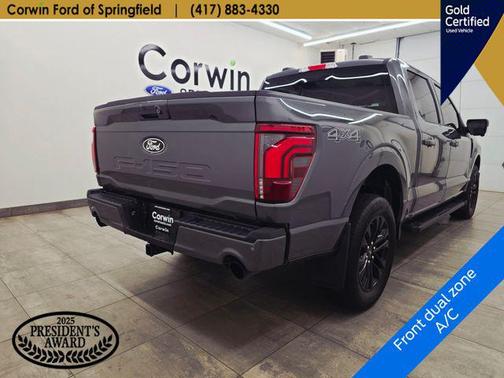 Gray 2025 Ford F-150 Lariat