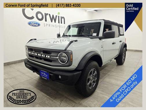 Cactus Gray 2022 Ford Bronco Big Bend
