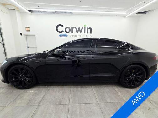 Solid Black 2021 Tesla Model S Long Range