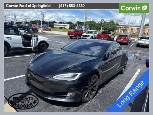 Solid Black 2021 Tesla Model S Long Range