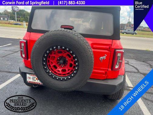 Race Red 2022 Ford Bronco Outer Banks