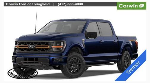 Antimatter Blue Metallic 2026 Ford F-150 Tremor