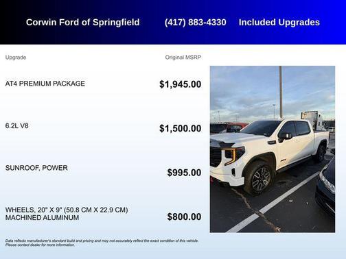 2023 GMC Sierra 1500 AT4