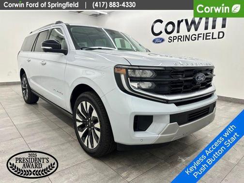 Space Silver Metallic 2026 Ford Expedition Max Platinum